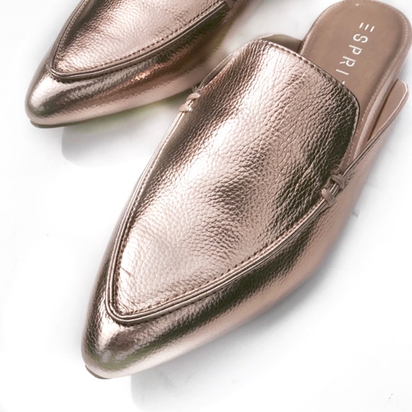 Esprit Shoes - NIB Esprit rose gold Mules